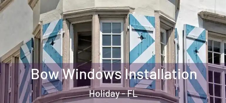  Bow Windows Installation Holiday - FL