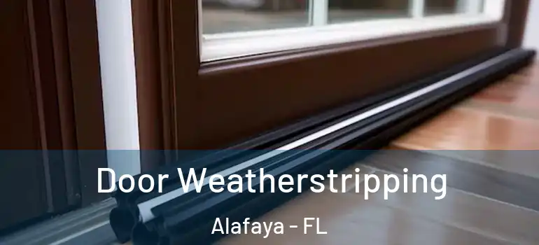  Door Weatherstripping Alafaya - FL