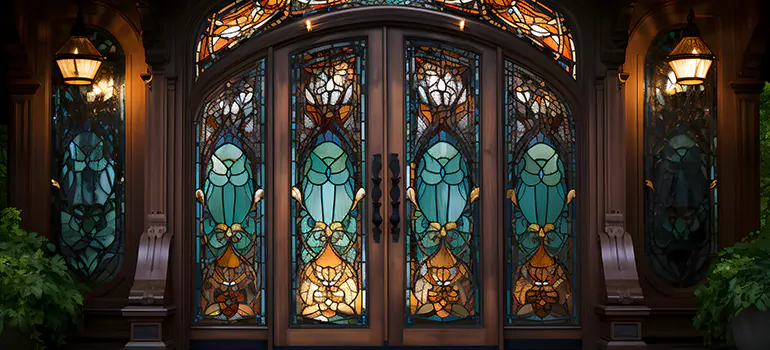Wrought Iron Storm Door in Holiday, FL