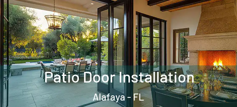  Patio Door Installation Alafaya - FL