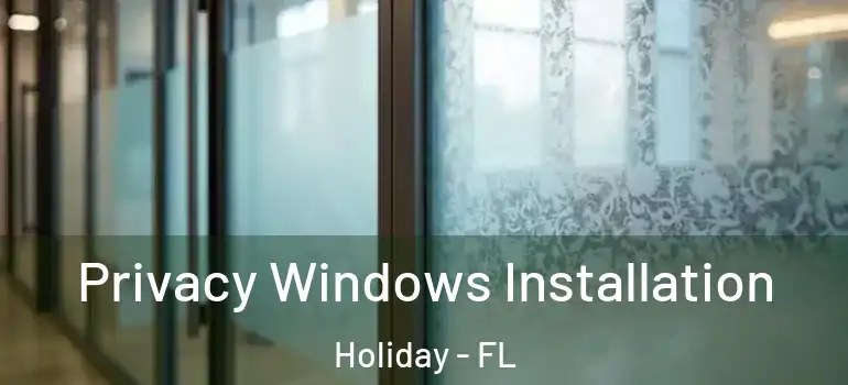  Privacy Windows Installation Holiday - FL