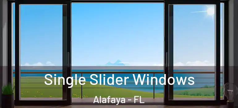  Single Slider Windows Alafaya - FL