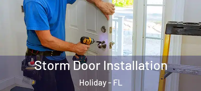  Storm Door Installation Holiday - FL