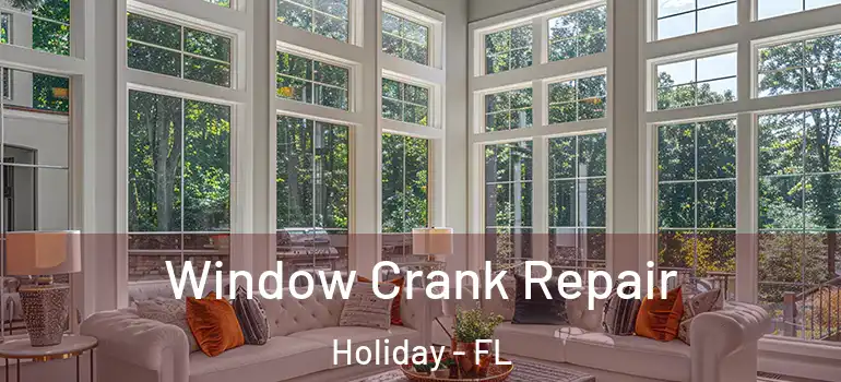  Window Crank Repair Holiday - FL