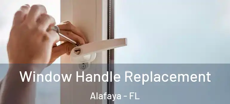  Window Handle Replacement Alafaya - FL
