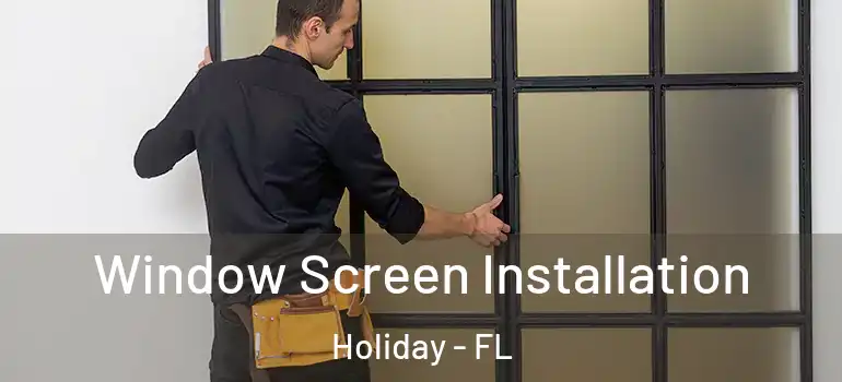  Window Screen Installation Holiday - FL