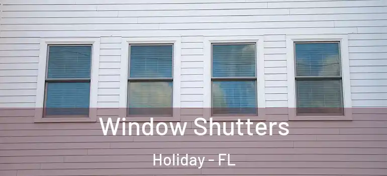  Window Shutters Holiday - FL