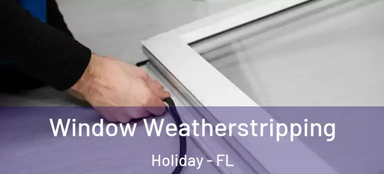  Window Weatherstripping Holiday - FL